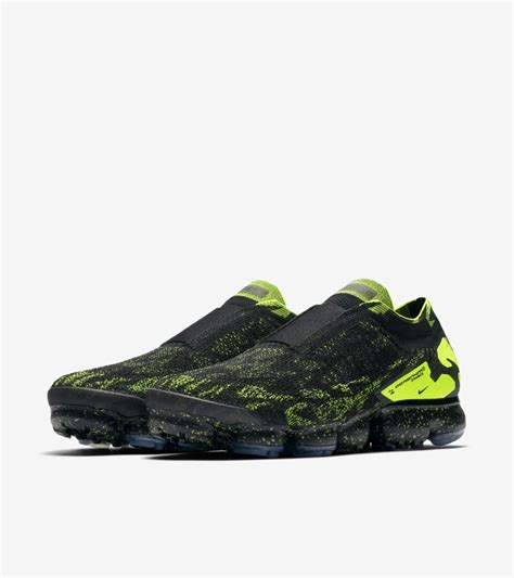 nike air vapormax fk moc 2 acronym black black-volt|Nike Air VaporMax acronym.